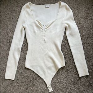 Abercrombie and Fitch Sweater Knitted Bodysuit